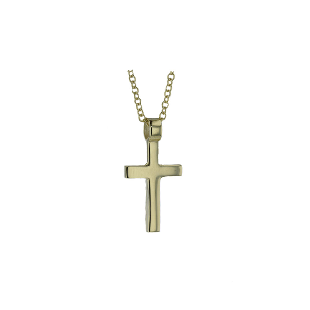 Crosses & Medals 9ct. Yellow Gold Cross
