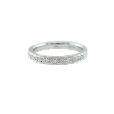 Rings 18ct. White Gold Eternity Ring with 11 Diamonds