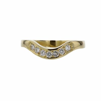 Rings Fitted 18ct. Yellow Gold Ring