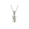 Burren Collection Burren Flower Pendant with 9ct. Gold Beads