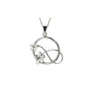Burren Collection Intertwining Burren Flower Pendant