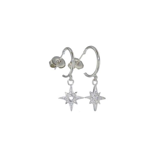 Jewellery Star Hoop Earrings