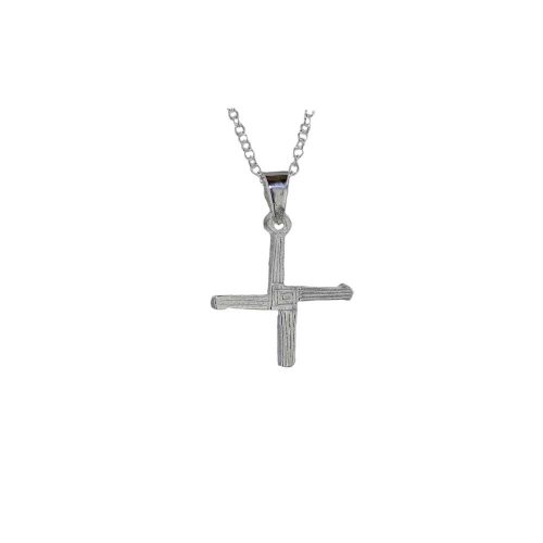 Crosses & Medals Handmade St Brigid’s Cross in Sterling Silver
