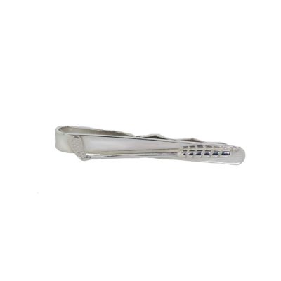 Gents Jewellery Sterling Silver Tie Slide with Golf Club