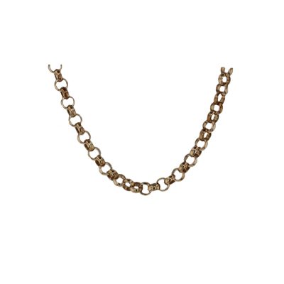 Chains & Necklaces 9ct Rose Gold Round Link Chain