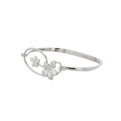 Bracelets Burren Flower Flip Top Bangle