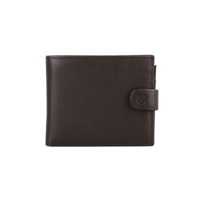 Gents Jewellery Fred Bennett Brown Leather Wallet with Coin Purse