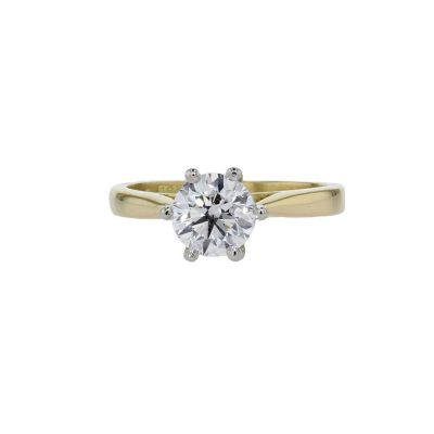 Engagement Rings 1.50ct Brilliant Cut LAB Grown Diamond Ring