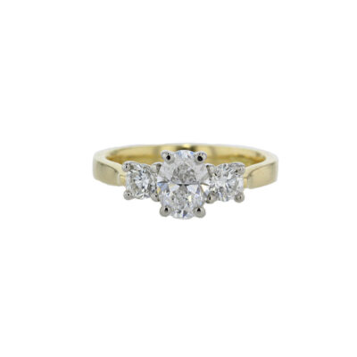 Trilogy – 3 Stone LAB Grown 1.50ct Diamond Ring