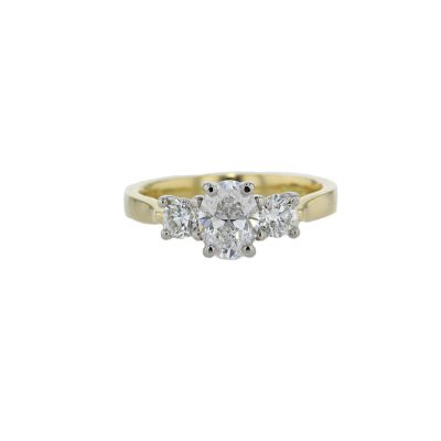 LAB Grown Trilogy – 3 Stone Lab Grown 1.50ct Diamond Ring