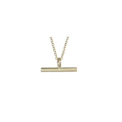 Gold Pendants 9ct Gold T-Bar Pendant