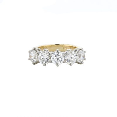 2.50ct LAB Diamond Eternity Ring 18ct Yellow Gold