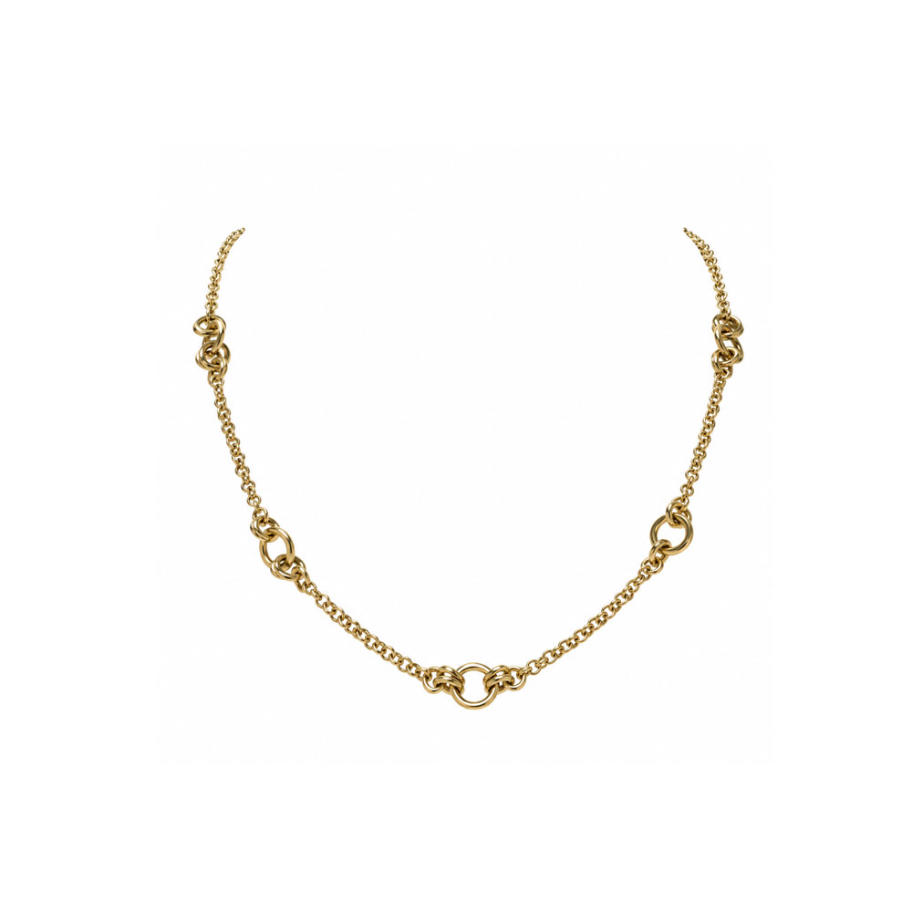 Handcrafted Round Link 9ct Yellow Gold Chain Chains & Necklaces Handcrafted Round Link 9ct Yellow Gold Chain