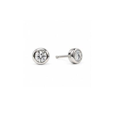 18ct White Gold 1.02ct LAB Diamond Earrings 18ct White Gold 1.02ct LAB Diamond Earrings